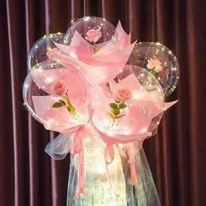 Globo con rosa LED | LOVEBALLOON