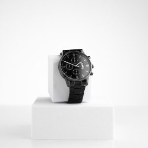 Reloj negro para hombre | CHRONOMASTER