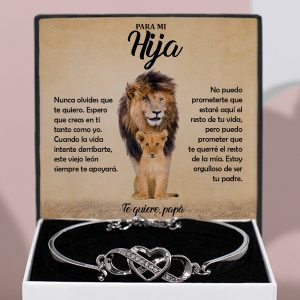 De padre a hija | LEONA_HEARTBRACELET